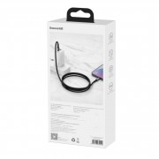 Кабель Baseus Tungsten Gold Fast Charging Data Cable Type-C to iP PD 20W 2m (CATLWJ-A01) - Black