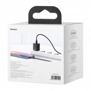 Сетевой адаптер Baseus Super Si Quick Charger 1C 20W EU (CCSUP-B01) - Black