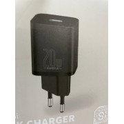 Сетевой адаптер Baseus Super Si Quick Charger 1C 20W EU (CCSUP-B01) - Black
