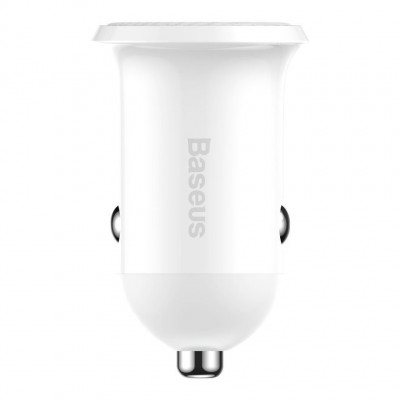 Автомобильное зарядное устройство Baseus Grain Pro Car Charger (Dual USB 4.8A ) (CCALLP-02) - White Автомобильное зарядное устройство Baseus Grain Pro Car Charger (Dual USB 4.8A ) (CCALLP-02) - White