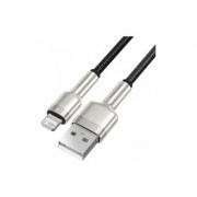 Кабель Baseus Cafule Series Metal Data Cable USB to IP 2.4A 2m - Black (CALJK-B01)