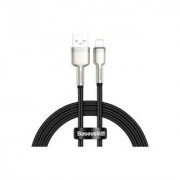 Кабель Baseus Cafule Series Metal Data Cable USB to IP 2.4A 2m - Black (CALJK-B01)