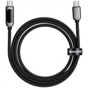 Кабель Baseus Display Fast Charging Data Cable Type-C to Type-C 100W 2m - Black (CATSK-C01)
