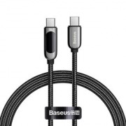Кабель Baseus Display Fast Charging Data Cable Type-C to Type-C 100W 2m - Black (CATSK-C01)