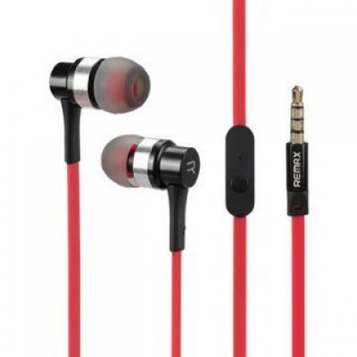 Наушники Remax RM-535i Earphone - Красный Наушники Remax RM-535i Earphone - Красный