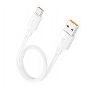 Кабель Hoco X96 Hyper 100W charging data cable Type-c (L=0.25m) - Белый