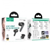 Беспроводные наушники Hoco EQ5 energy true wireless ANC+ENC noise reduction BT headset - Черный