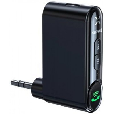 Автомобильный аудио-ресивер OS-Baseus BSBA-02 AUX Wireless Audio Receiver (WXQY010001) - Черный Автомобильный аудио-ресивер OS-Baseus BSBA-02 AUX Wireless Audio Receiver (WXQY010001) - Черный