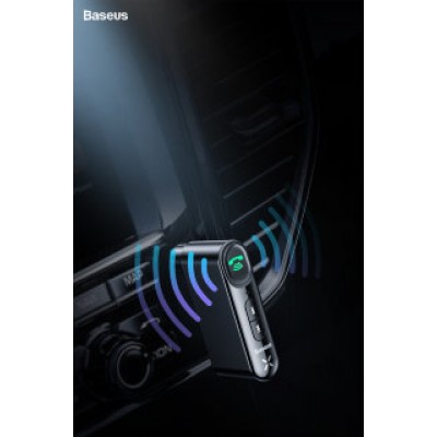 Автомобильный аудио-ресивер OS-Baseus BSBA-02 AUX Wireless Audio Receiver (WXQY010001) - Черный Автомобильный аудио-ресивер OS-Baseus BSBA-02 AUX Wireless Audio Receiver (WXQY010001) - Черный
