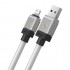 Кабель BASEUS coolplay series fast charging cable USB to ip 2.4A 1M - White (CAKW000402) Кабель BASEUS coolplay series fast charging cable USB to ip 2.4A 1M - White (CAKW000402)