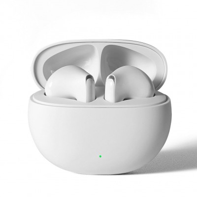 Беспроводные наушники Joyroom Funpods Series JR-FB2 True Wireless earphones - White Беспроводные наушники Joyroom Funpods Series JR-FB2 True Wireless earphones - White