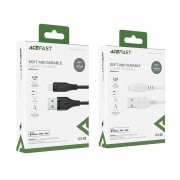 Кабель Acefast C3-02 Lightning TPE charging data cable - Black