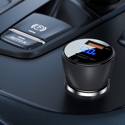 Автомобильное зарядное устройство Acefast B6 63W (A+C) - Transparent black Автомобильное зарядное устройство Acefast B6 63W (A+C) - Transparent black