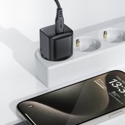 Сетевой адаптер ACEFAST A77 mini PD30W GaN USB-C - Black