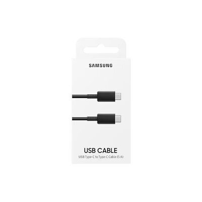 Кабель Samsung USB-C to USB-C Cable 5A (1m) Black Кабель Samsung USB-C to USB-C Cable 5A (1m) Black