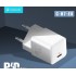 Сетевой адаптер Celebrat C-H7 EU PD20W Fast Charger - White Сетевой адаптер Celebrat C-H7 EU PD20W Fast Charger - White
