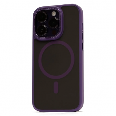 Чехол Keephone alloy magsafe для 14 pro - Purple Чехол Keephone alloy magsafe для 14 pro - Purple
