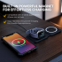 Беспроводная зарядка Mutural 3-in-1 folding magnetic wireless charger T05 - Black Беспроводная зарядка Mutural 3-in-1 folding magnetic wireless charger T05 - Black