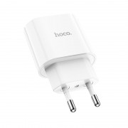 Сетевой адаптер hoco C94A Metro single port PD 20W charger (EU) - Белый