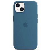 Чехол для iphone 13pro 6.1 Silicone Case Magsafe - Deep blue