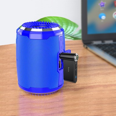 Автомобильный Bluetooth-приемник hoco E58 Magic music car AUX BT receiver - Black Автомобильный Bluetooth-приемник hoco E58 Magic music car AUX BT receiver - Black