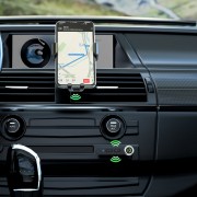 Автомобильный Bluetooth-приемник hoco E58 Magic music car AUX BT receiver - Black