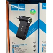 Автомобильный Bluetooth-приемник hoco E58 Magic music car AUX BT receiver - Black