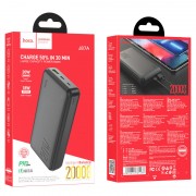 Power Bank hoco J87A Tacker PD20W+QC3.0 (20000mAh) - Черный