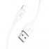 Кабель Hoco X87 Magic silicone charging data cable for iP - White Кабель Hoco X87 Magic silicone charging data cable for iP - White
