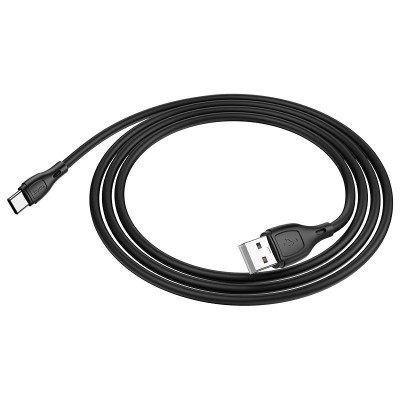 Кабель hoco X61 Ultimate USB - Type-C 3A 1m - Black Кабель hoco X61 Ultimate USB - Type-C 3A 1m - Black
