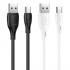 Кабель hoco X61 Ultimate USB - Type-C 3A 1m - Black Кабель hoco X61 Ultimate USB - Type-C 3A 1m - Black