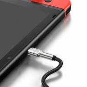 Кабель Baseus Cafule, Type-C - Type-C, 5A, 100W, 1 м - Черный (CATJK-C01)