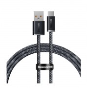 Кабель Baseus Dynamic USB to Type-C 100W 1m (CALD000616) - Slate Gray
