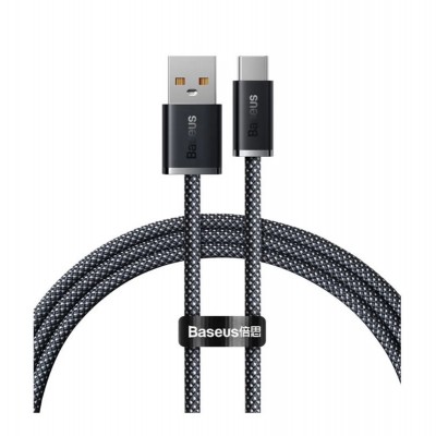 Кабель Baseus Dynamic USB to Type-C 100W 1m (CALD000616) - Slate Gray Кабель Baseus Dynamic USB to Type-C 100W 1m (CALD000616) - Slate Gray