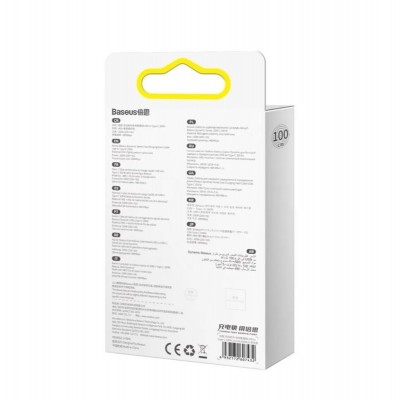 Кабель Baseus Dynamic USB to Type-C 100W 1m (CALD000616) - Slate Gray Кабель Baseus Dynamic USB to Type-C 100W 1m (CALD000616) - Slate Gray