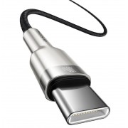 Кабель Baseus Series Metal Type-C to Type-C 100W 2m (CATJK-D01) - Black