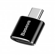 Переходник Baseus USB Female To Type-C Male Adapter Converter (CATOTG-01) - Черный