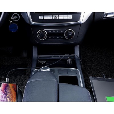 Автомобильное зарядное устройство Baseus Magic Series Dual QC (CCMLC20A-01) - Black Автомобильное зарядное устройство Baseus Magic Series Dual QC (CCMLC20A-01) - Black