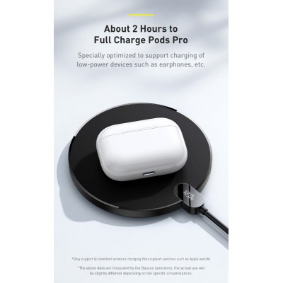Беспроводная зарядка Baseus Digital LED Display Gen 2 Wireless Charger 15W (CCED000001) - Black Беспроводная зарядка Baseus Digital LED Display Gen 2 Wireless Charger 15W (CCED000001) - Black