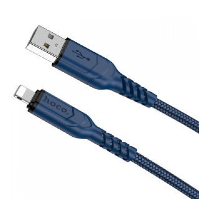 Кабель Hoco X59 victory charging data cable iphone (L=2M) - Blue Кабель Hoco X59 victory charging data cable iphone (L=2M) - Blue
