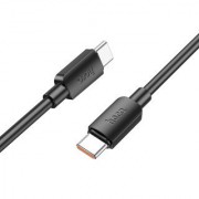 Кабель Hoco X96 hyper 100W fast charging data cable type-c to type-c - Black