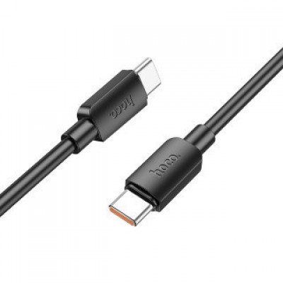 Кабель Hoco X96 hyper 100W fast charging data cable type-c to type-c - Black Кабель Hoco X96 hyper 100W fast charging data cable type-c to type-c - Black