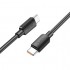 Кабель Hoco X96 hyper 100W fast charging data cable type-c to type-c - Black Кабель Hoco X96 hyper 100W fast charging data cable type-c to type-c - Black