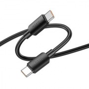 Кабель Hoco X96 hyper 100W fast charging data cable type-c to type-c - Black