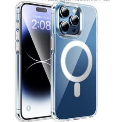 Чехол Hoco AS3 Amber magnetic protective case for iPhone 15 Pro - Прозрачный Чехол Hoco AS3 Amber magnetic protective case for iPhone 15 Pro - Прозрачный
