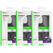 Чехол Hoco AS5 19ft anti-fall flexible airbag magnetic case for iPhone 15 Pro - Черный