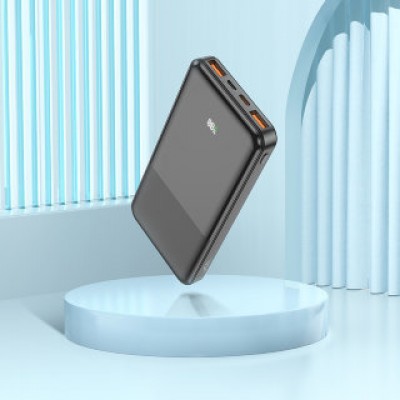 Power Bank HOCO J108 Universe 22.5W fully compatible (10000mAh) - Black Power Bank HOCO J108 Universe 22.5W fully compatible (10000mAh) - Black