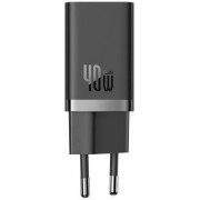 Сетевой адаптер Baseus GaN5 Pro Fast Charger C+C 40W EU (CCGP180101) - Черный