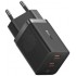 Сетевой адаптер Baseus GaN5 Pro Fast Charger C+C 40W EU (CCGP180101) - Черный Сетевой адаптер Baseus GaN5 Pro Fast Charger C+C 40W EU (CCGP180101) - Черный