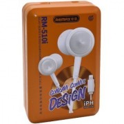 Наушники Remax siley series IPH Wired earphone for music & call RM-510i - White
